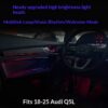 2010–2025 Audi Q5 Ambient Lighting: 64-Color “Magical Symphony” Interior Ambient Lighting
