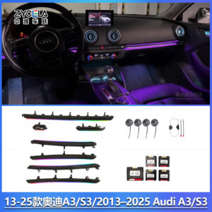2013-2025 Audi A3/S3 Ambient Lighting System Interior Ambient Lighting Atmosphere Lamps Magic 64-Color Backlighting
